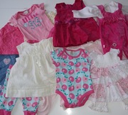 Ubranka córeczka 56-74 j.NOWE firmowe ponad 30szt.