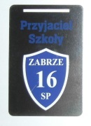 BLACHA TARCZA SZKOLNA SP 16 ZABRZE 50 LAT 1962-2012