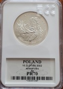 10 zł. August II Mocny  2002 Gcn pr70