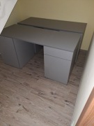 Biurka szer 1500 gl 600 wys 750 