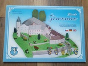 Model kartonowy Zamek Żirovnice 1:300