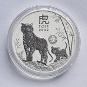 MONETA srebrna Rok Tygrysa Lunar III 3 2022 1 uncja srebra PRIV drago TIGER