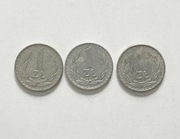 Moneta 1 zł złoty 1976 TRZY SZTUKI