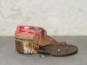 EMONK Ibiza INDIE BOHO - WSPANIAŁE SANDAŁY - rozm. 37-38 - JAK NOWE !!!