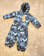 Kombinezon zimowy "Puhuri" niebieski 86 92, wodoodporny ocieplany deep blue