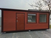 Pawilon kontener mieszkalny domek letniskowy wc 