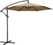 Parasol ogrodowy SONGMICS 3 m – duży, boczny, regulowany + podstawa! 