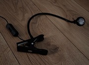 Zaczepiana klipsem lampka do czytania/biurowa IKEA