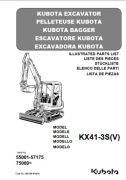 Katalog części KUBOTA KX 41-3S