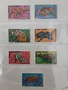 Gwinea Równikowa 1974  Mi 467-73 koala diabeł tasm seria  idealna pozycja