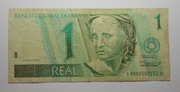 stary banknot 1 Real Brazylia