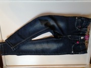 Śliczne spodenki jeansowe  rozm. 104