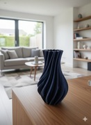 Wazon, Indigo Purple, Sparkle 18cm