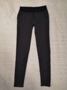 Szare grafitowe melanż spodnie legginsy sportowe Myprotein 38 jak nowe