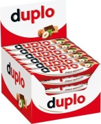 Duplo Wafel z Nadzieniem Orzechowym w Czekoladzie 40szt x 18,2 g