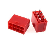 1szt CZERWONE gniazdo PROSTE VGA 8 pin