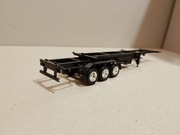 Herpa 1/87 Naczepa podkontenerowa z suwanymi pokładem