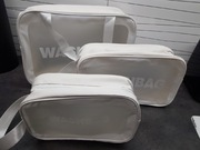 Kosmetyczki wodoodporne komplet 3 szt 