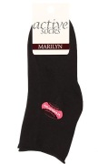 CZARNE SKARPETKI MARILYN ACTIVE SOCKS 36-40 FORTE 948 NO STRESS