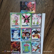 Zestaw naklejek i kart z serii Vintage Digimon 