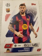 TOPPS MATCH ATTAX 2025-2026 BASE CARD INIGO MARTINEZ FC BARCELONA 101