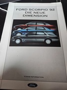 Ford Scorpio prospekt