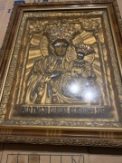 Stary obraz matki boskiej pod Twoją obronę uciekamy się 63x50cm