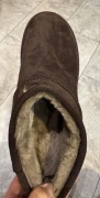 Botki, buty śniegowce czekoladowe roz. 41