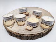NATURALNE, SOJOWE TEALIGHTY HANDMADE ! 6 sztuk
