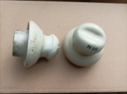 Izolator stary elektryczny porcelana N95 izolator ceramiczny 