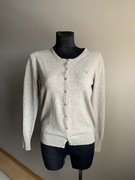 Gant szary sweter kardigan damski wełniany 100 _% wełna wool L 40