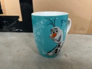 Kubek porcelanowy / z porcelany bałwan Olaf Frozen Kraina Lodu Disney