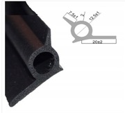 Uszczelka do drzwi chłodni garażu bramy włazu ITP SP-116 4 m