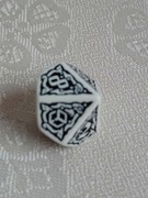 Kość, kostka do gry dziesięciościenna