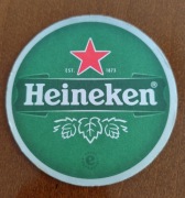 Podkładka podstawka pod piwo HEINEKEN 