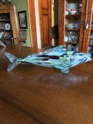 RYBA-SZKŁO DEKORACYJNE Z PRL