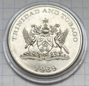#2968 Trynidad i Tobago 1 dolar 1969 FAO rzadka!