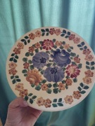 Talerz fajansowy PRL