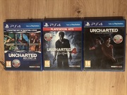 Uncharted 1, 2, 3 i 4 z dodatkiem zaginione dziedzictwo naPS4.