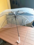 Parasol przezroczysty parasolka transparentna automat