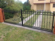 Brama kuta dwuskrzydłowa uchylna 