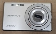 Aparat cyfrowy Olympus X-960, uruchamia się, nietestowany