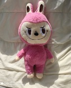 Rozowa maskotka labubu dla dzieci