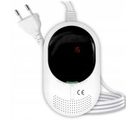 Czujnik Czadu Gazu Ziemnego Detektor Tlenku Węgla CERTYFIKOWANY 85dB LCD