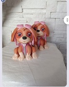 Skye z masy cukrowej Psi Patrol dekoracja na tort