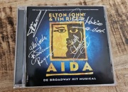 ELTON JOHN & TIM RICE'S - Aida lab.589 453-2 ( autografy )