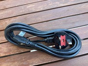 Kabel zasilający do komputera wtyczka brytyjska UK 3 m