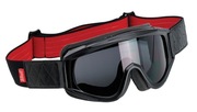 Goggle motocyklowe Overland Black/Red BILTWELL [Nowe]