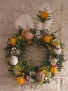 WIANEK WIELKANOCNY OZDOBA NA DRZWI PREZENT 