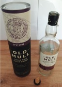 Pusta Butelka Po Whisky Old Mull Tuba Korek